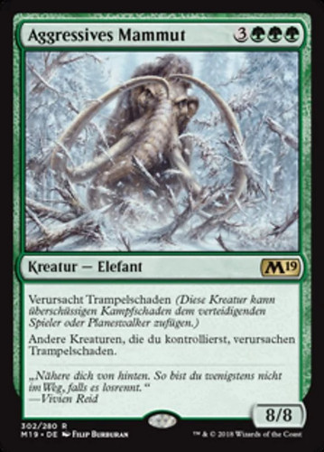 Magic mtg aggressives mammut - aggressives,